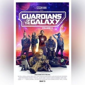 Guardians of the Galaxy Volume 3 (2023) Original D/S Marvel Movie Poster 27x40